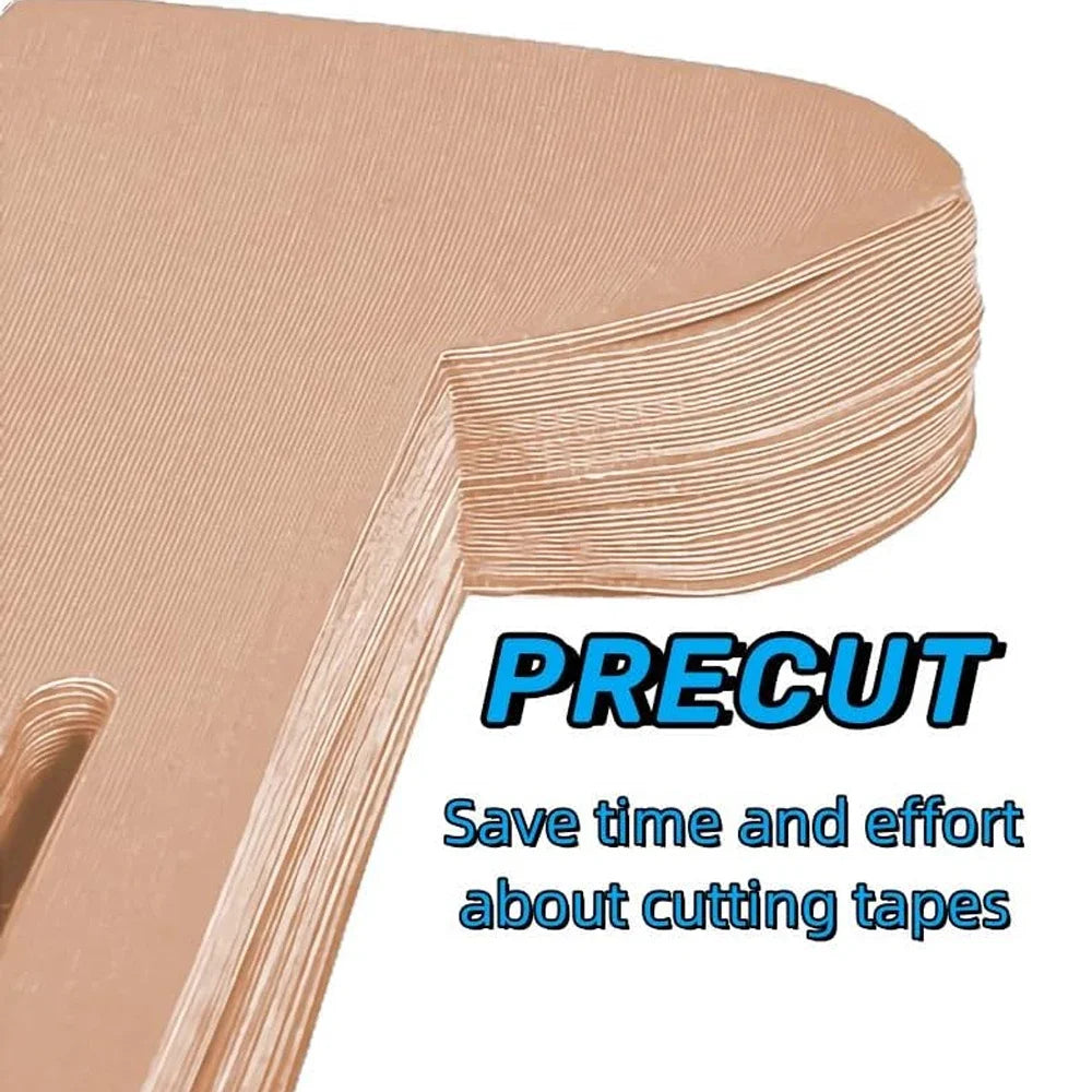 NNEOBA 10PCS Waterproof & Elastic Kinesiology Knee Tape Blue-1