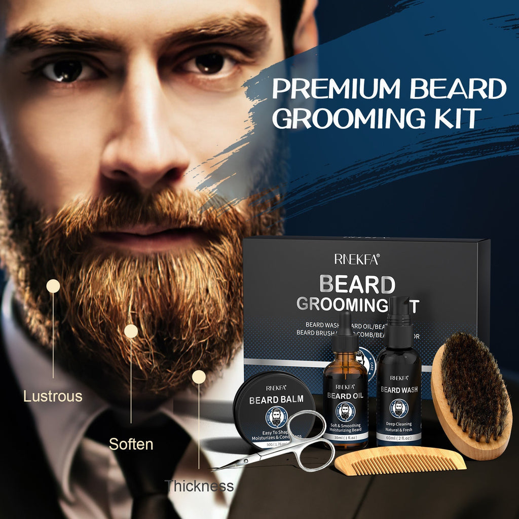 Beard Grooming Kit for Men Trimming & Care Set-2