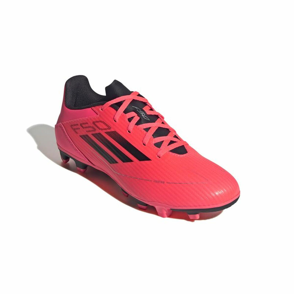Adult's Football Boots Adidas F50 Club FxG Red Pink