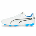Childrens Football Boots Puma Ultra 5 Match It + Mid White-0