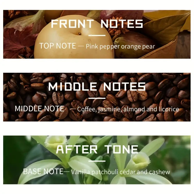 Midnight Elegance: Vanilla Jasmine Coffee Perfume Spray for Women, 55ml EDP-4