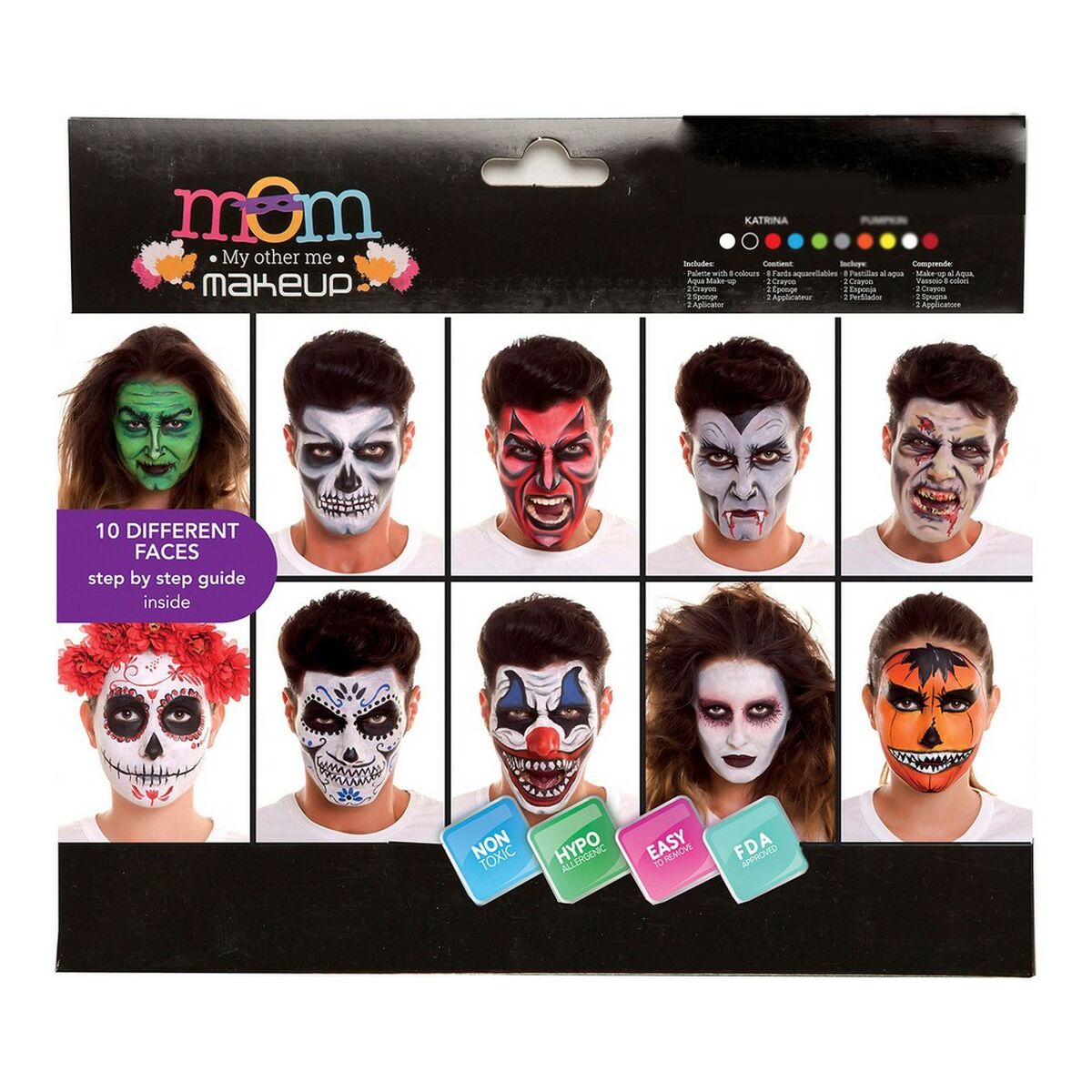 Make-Up Set My Other Me Deluxe Adults Halloween (20 x 23 x 2 cm)-0