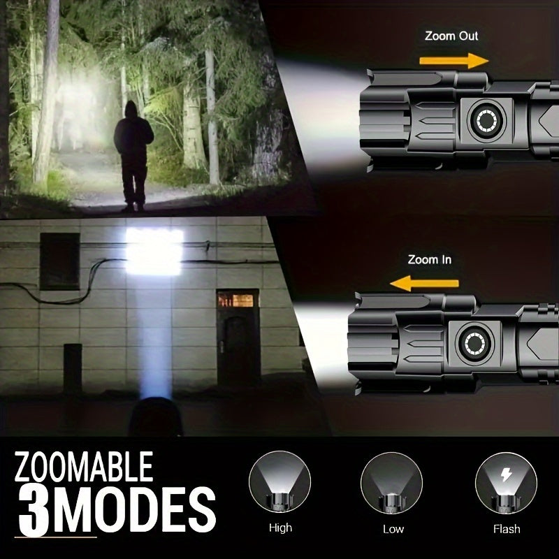 2-Pack Ultra-Bright 350 Lumen LED Flashlights-4