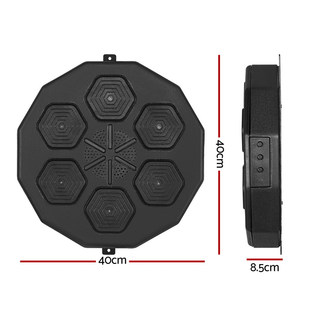 NNEDSZ Music Boxing Machine Bluetooth Target Punching USB Chargeable Home Gym-1