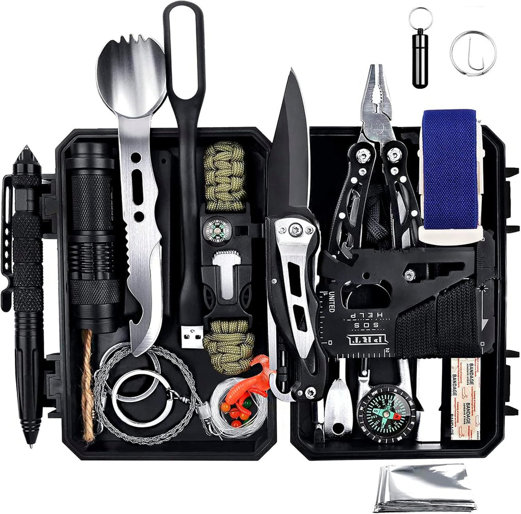 VOTAGOO® Emergency Survival Gear Kits 60 in 1-0