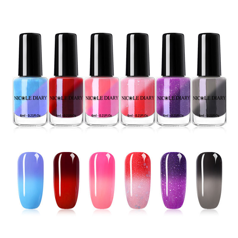 Peelable Glitter Nail Polish Color-changing-2