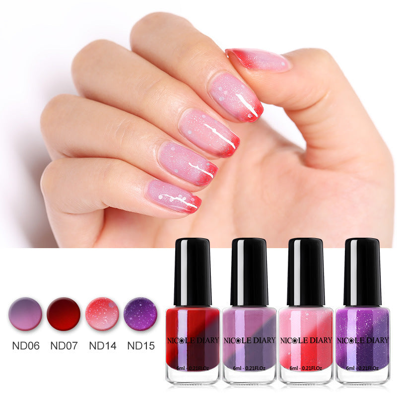 Peelable Glitter Nail Polish Color-changing-4
