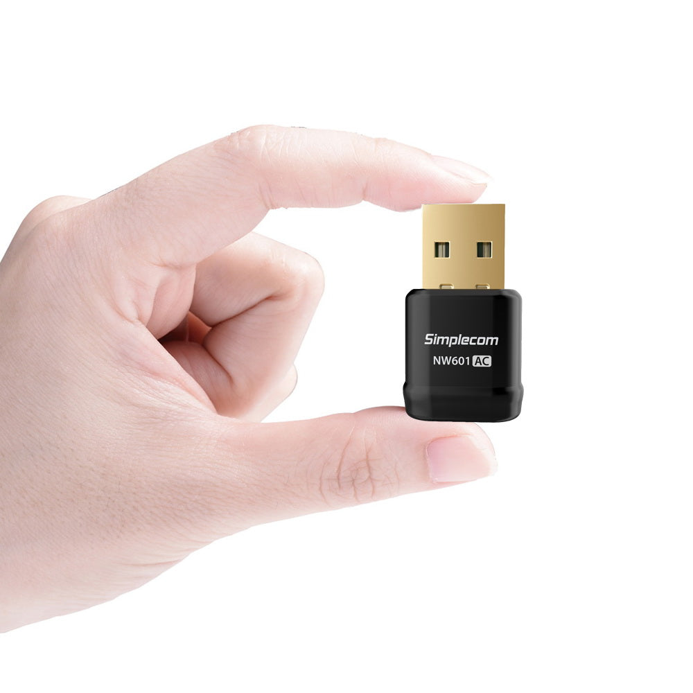 NNEDSZ  NW601 AC600 Mini WiFi Dual Band Wireless USB Adapter-3