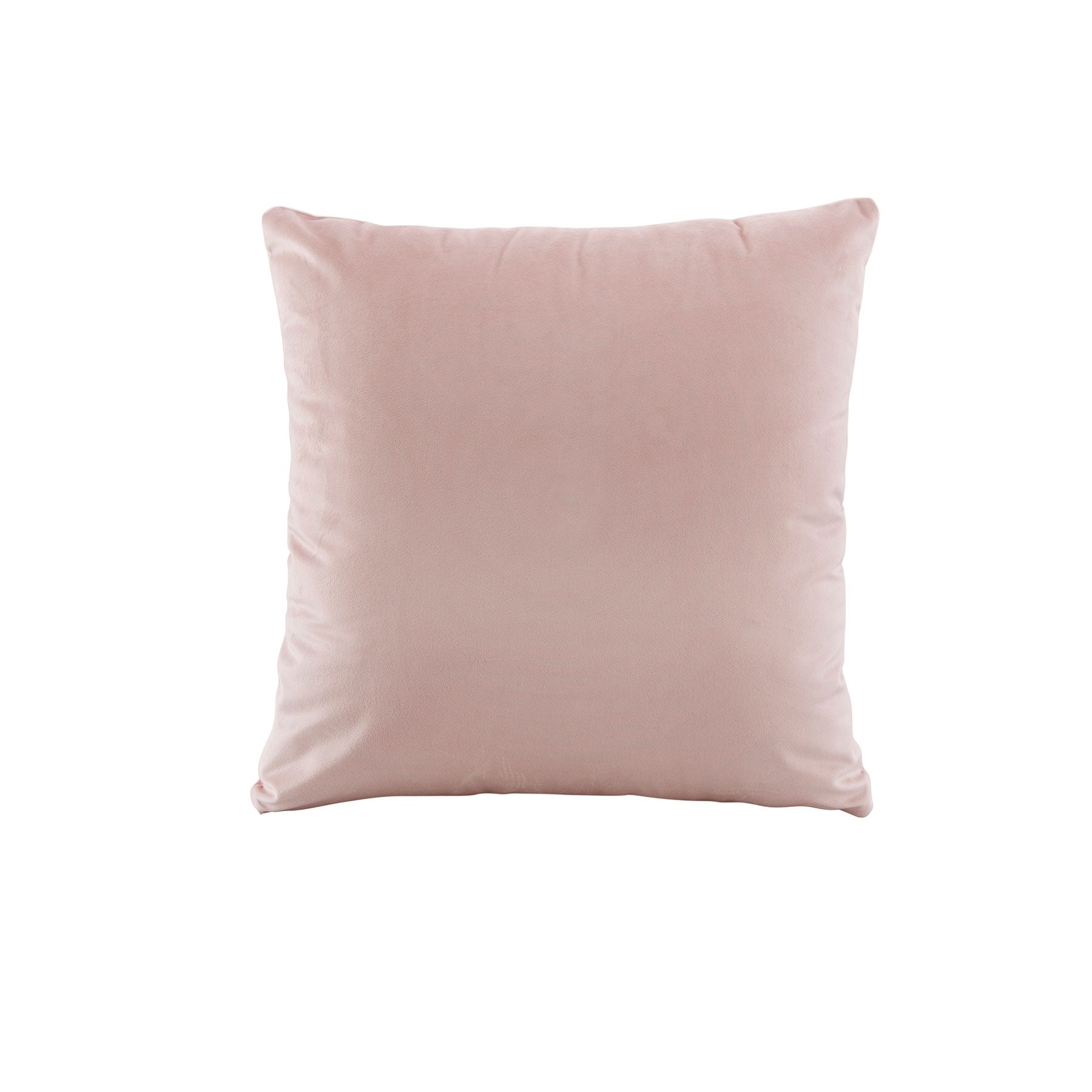 NNEDSZ Bianca Vivid Coordinate Velvet Blush Square Cushion 43 x 43 cm-0