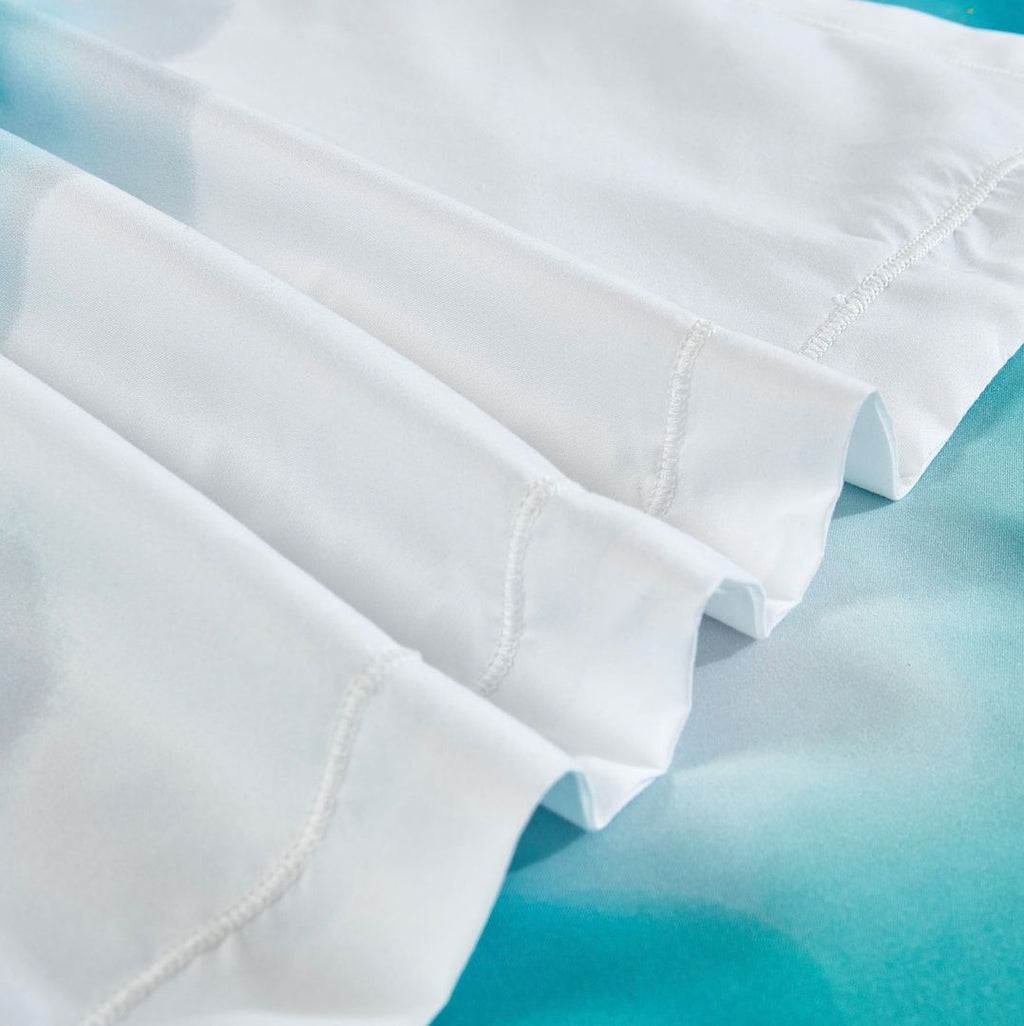 NNEDSZ Ocean Marble Quilt Cover Set - Super King Size-4