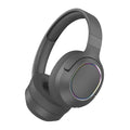 NNEDSZ Gray P2963 Wireless Bluetooth Headphones with LED Light, Hi-Fi Sound, and Sport Design-0