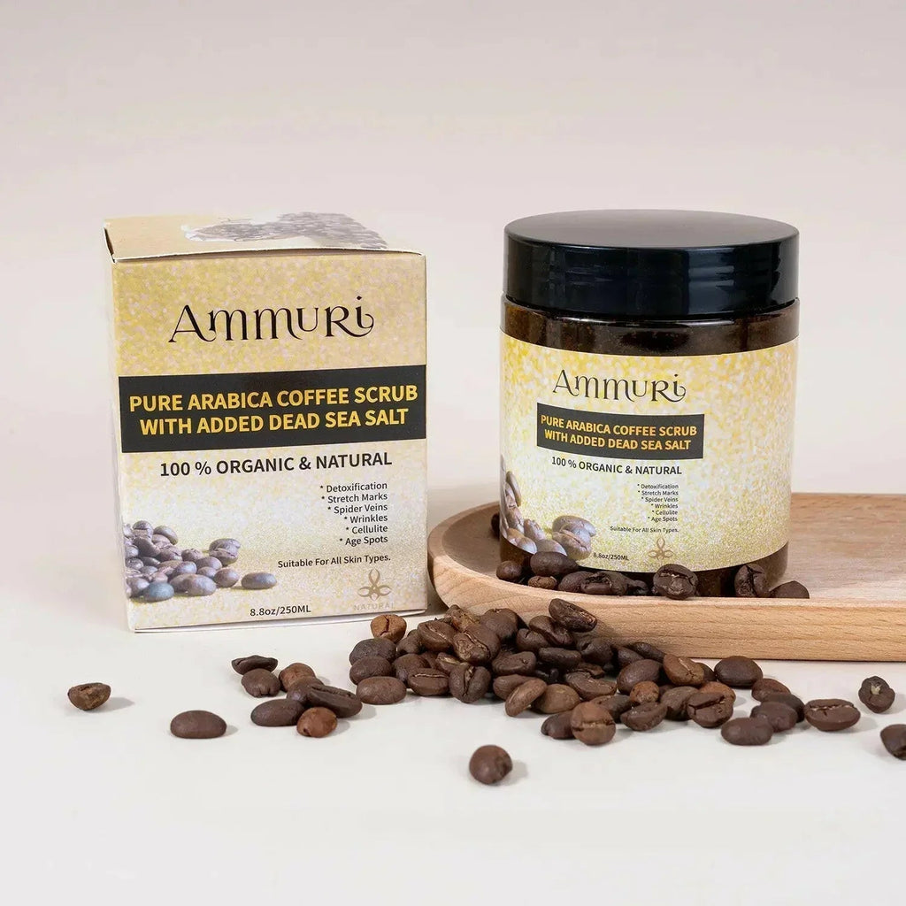 Ammuri Organic Coffee Scrub for Skin - Arabica Face Mask-2