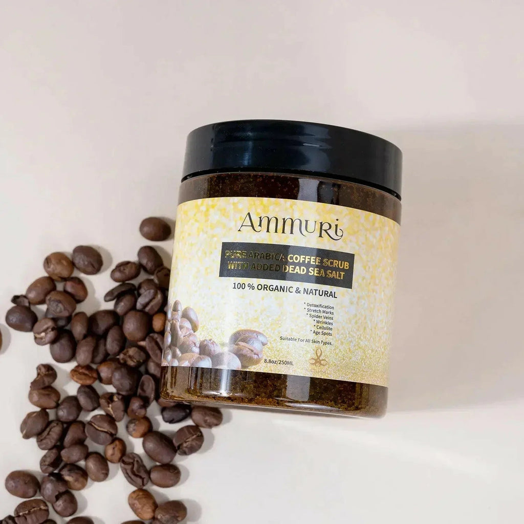 Ammuri Organic Coffee Scrub for Skin - Arabica Face Mask-4