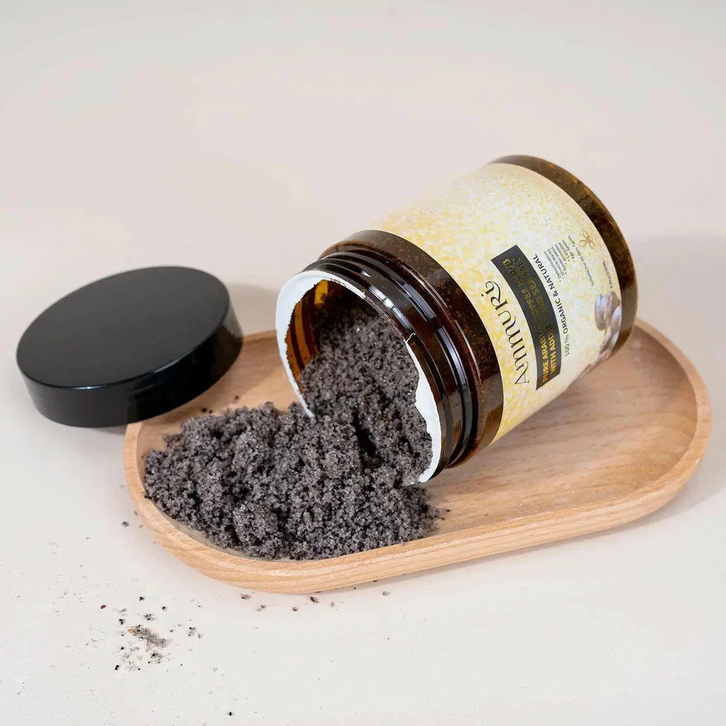 Ammuri Organic Coffee Scrub for Skin - Arabica Face Mask-3