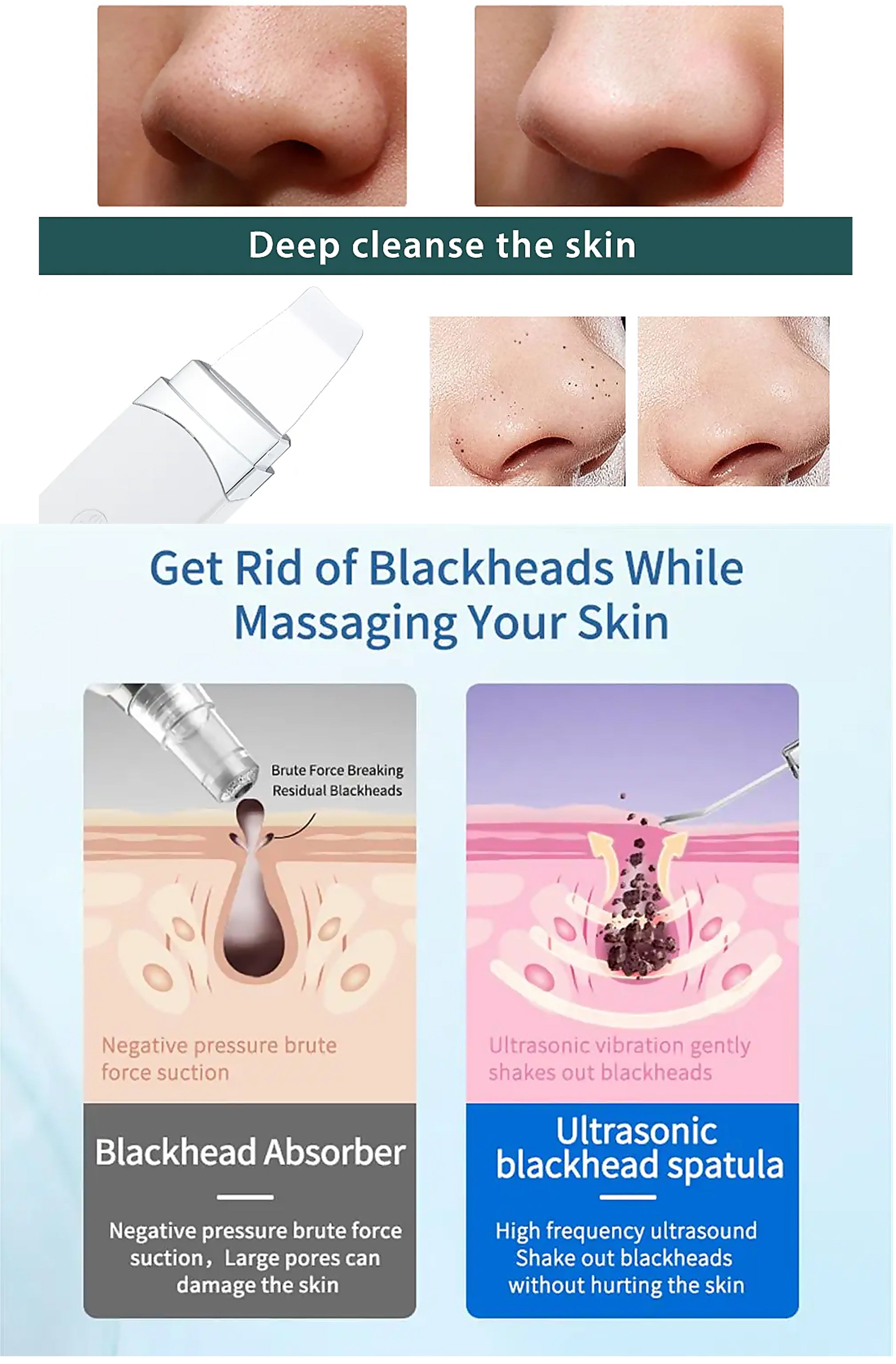 KALICY - Triple Function Lifting Exfoliator - Ultrasonic Treatment-8