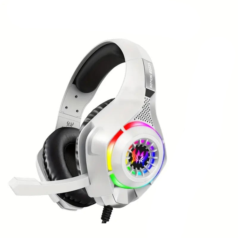 NNETM Gaming Headset with Mic & LED Lights