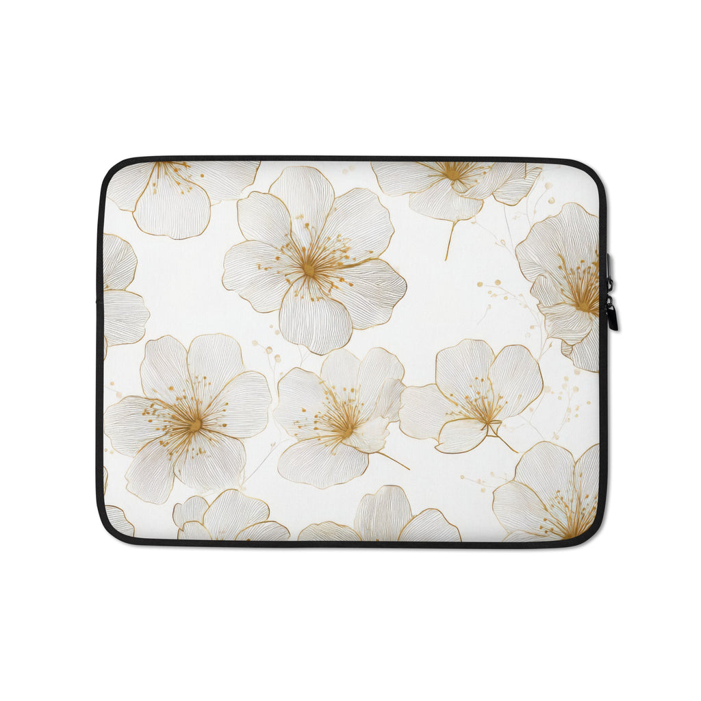 Blossom Whisper Laptop Sleeve-0