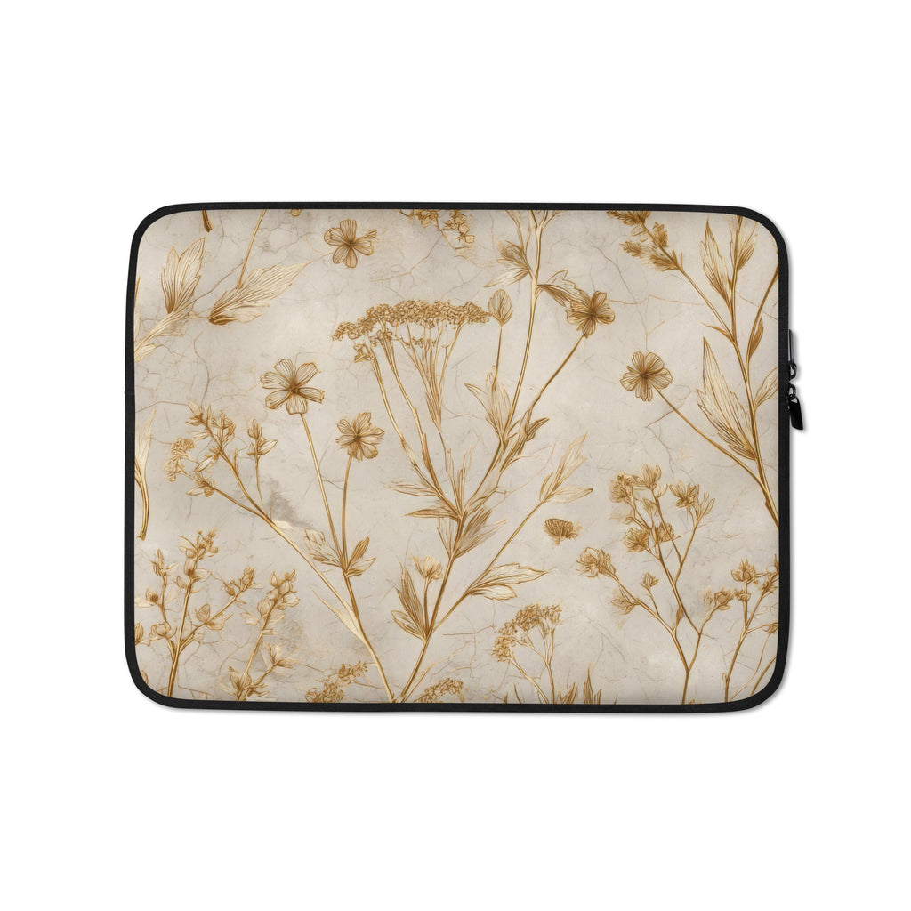 Antique Rose Laptop Sleeve-0