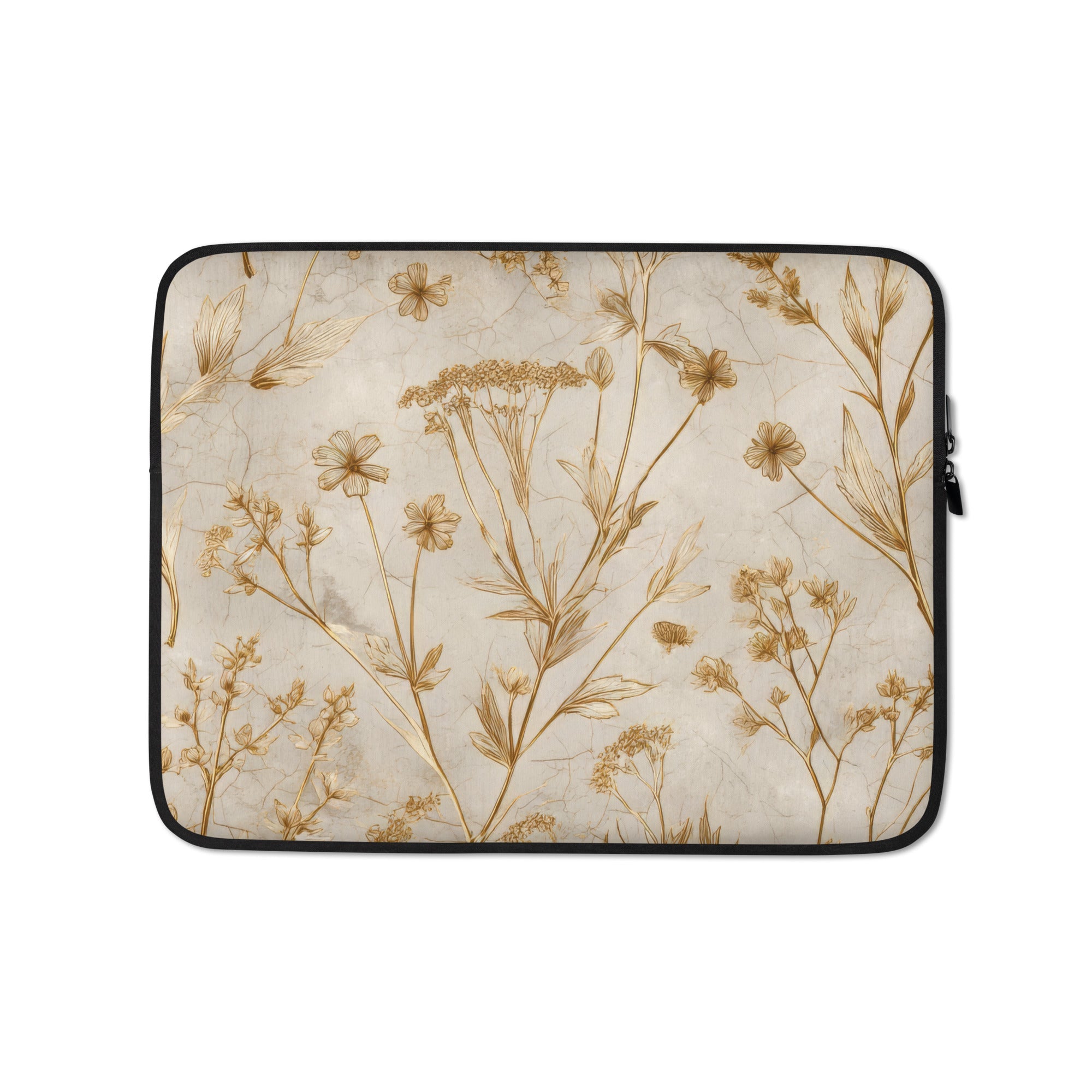 Antique Rose Laptop Sleeve-0