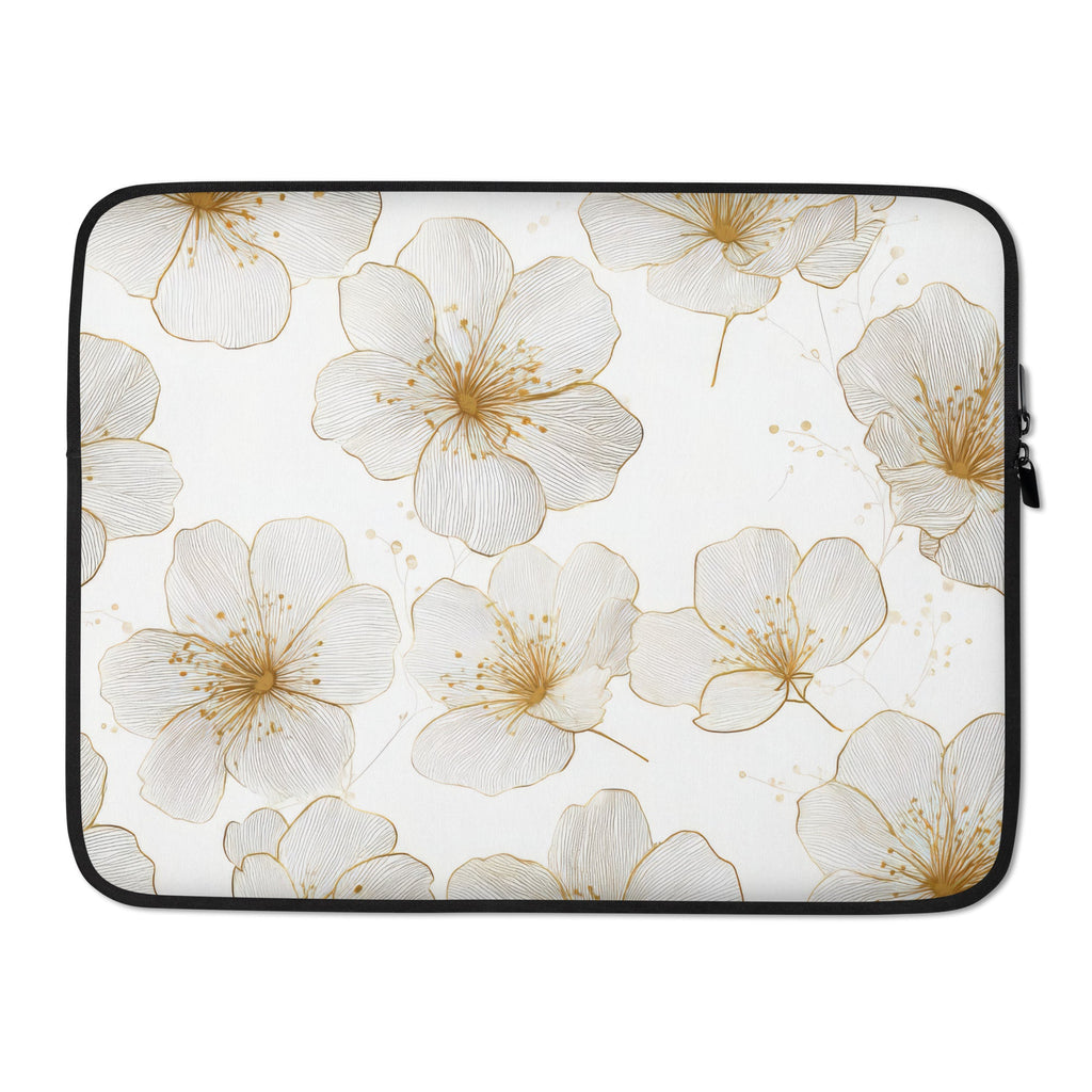 Blossom Whisper Laptop Sleeve-1