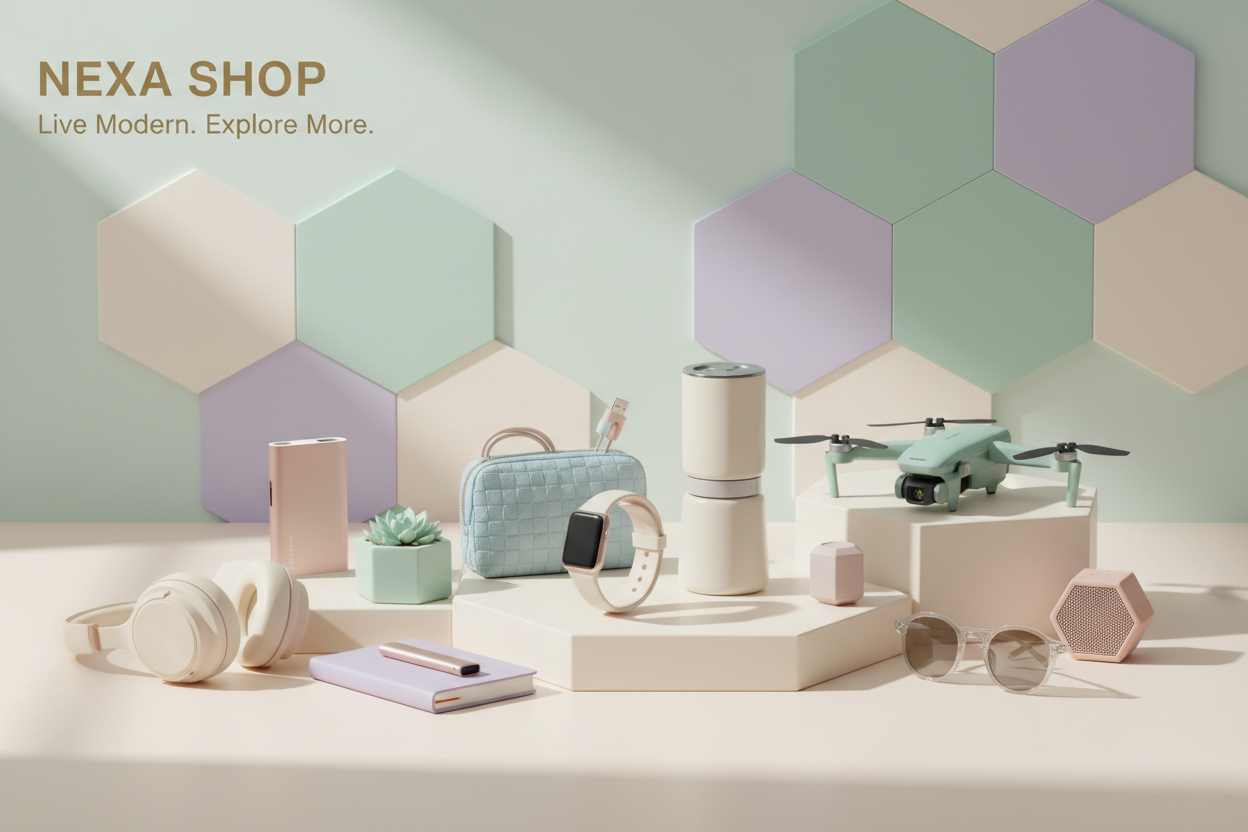 Nexa Shop Hero Banner