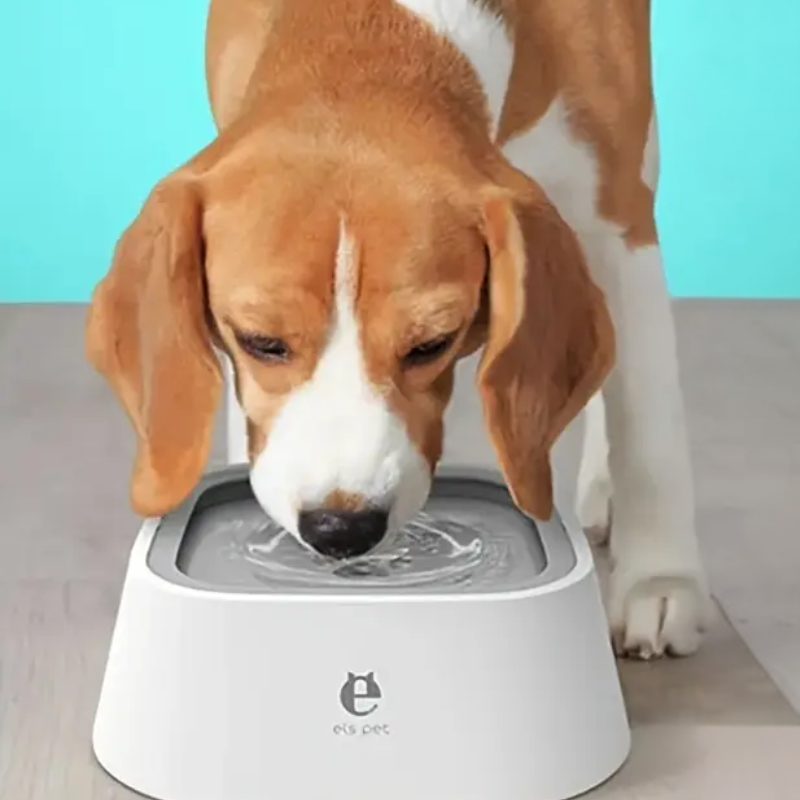 NNETM Non-Spill Anti-Splash Pet Water Bowl for Dogs-3